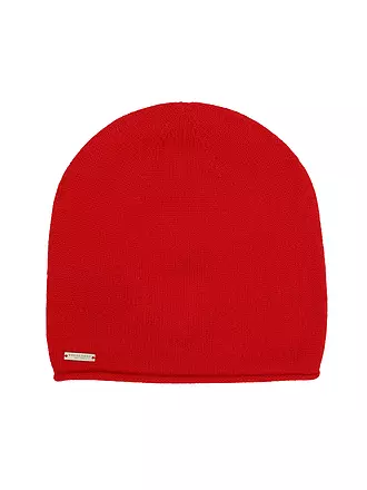 SEEBERGER | Bonnet en cachemire | rot